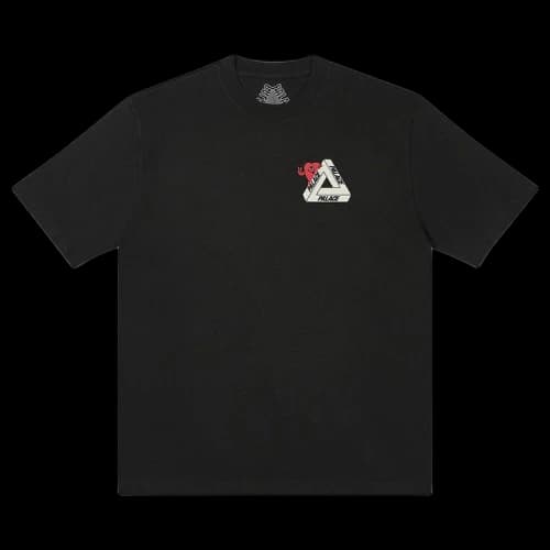 Palace Tri-Hearts T-Shirt 'Black'