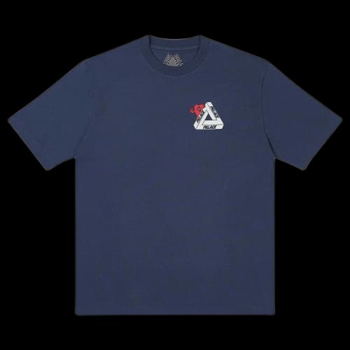 Palace Tri-Hearts T-Shirt 'Navy'