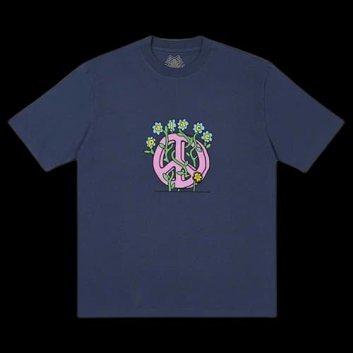 Palace Grower T-Shirt 'Navy'