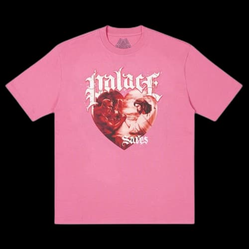 Palace Save Thyself T-Shirt 'Fruity Pink'