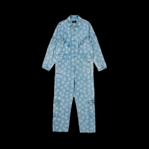 Palace x Vivienne Westwood Denim Flight Suit 'Orb Stone Wash'