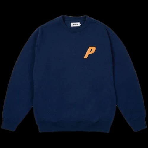 Palace P3 Glitter Crew 'Navy'