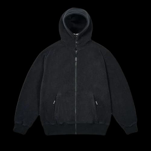 Palace Polartec Lazer Zip Hood 'Black'