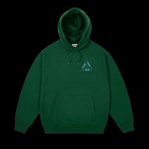 Palace Glow Tri-Ferg Hood 'Racey Green'