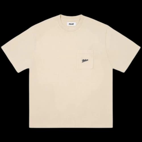 Palace Easy Pocket T-Shirt 'Off White'