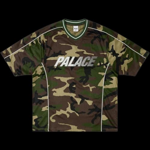 Palace Mesh Jersey 'Woodland Camo'