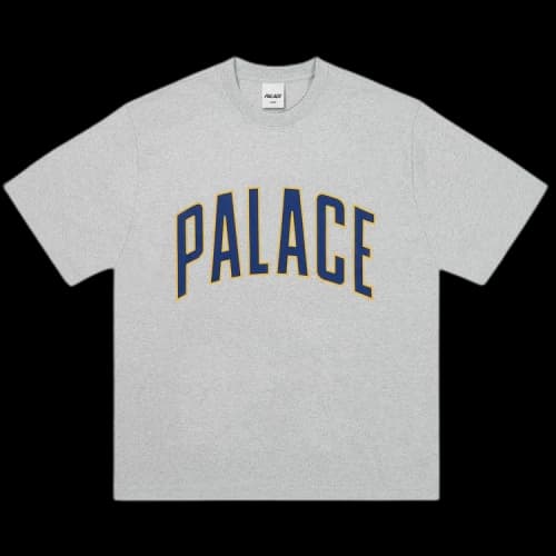 Palace Athletic Heavy T-Shirt 'Grey Marl'