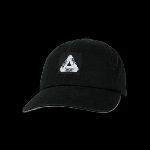 Palace Tri-Ferg Patch 6-Panel 'Black'