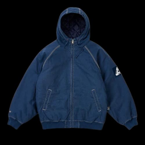 Palace 10 Oz Hooded Jacket 'Navy'