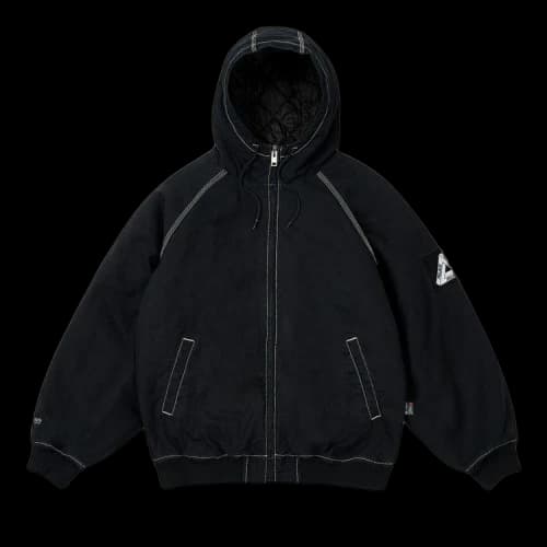 Palace 10 Oz Hooded Jacket 'Black'