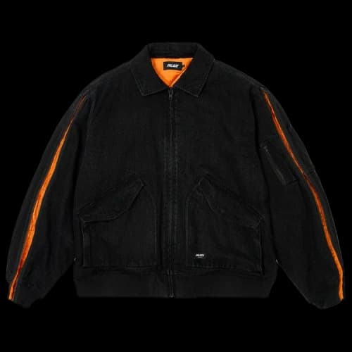 Palace Zipped MA-1 Bomber Jacket 'Black'
