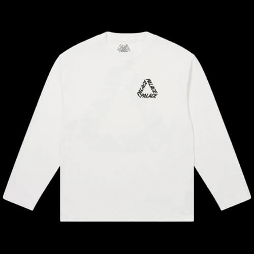 Palace P3 Long-Sleeve 'White'