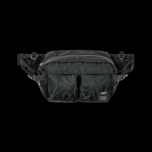 Palace x Porter-Yoshida & Co. Tanker Waist Bag 'Black/Jacquard'