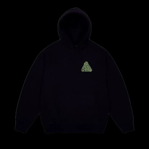 Palace Zodiac Tri-Ferg Hood 'Purp'