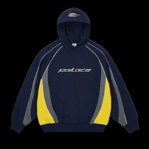 Palace Far Out Hood 'Navy'