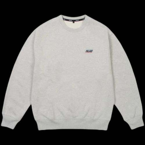 Palace Basically A Crew 'Grey Marl'