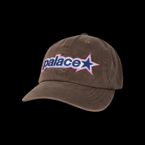 Palace P Star 6-Panel 'Brown'
