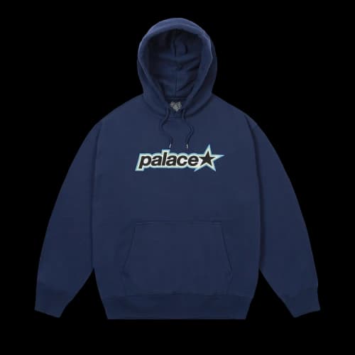 Palace P Star Hood 'Navy'