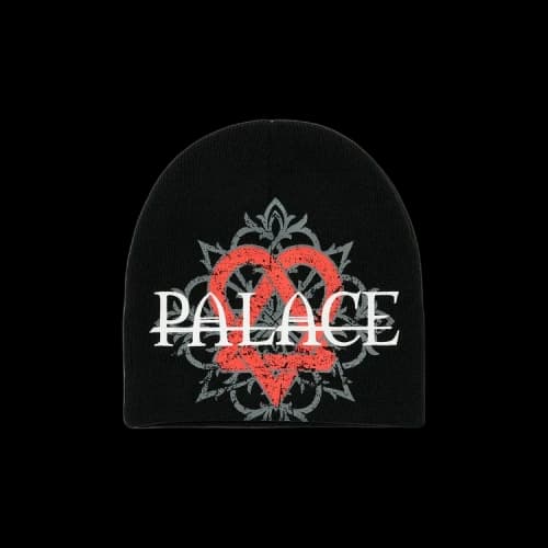 Palace Tri-Gram Nein Cuff Beanie 'Black'