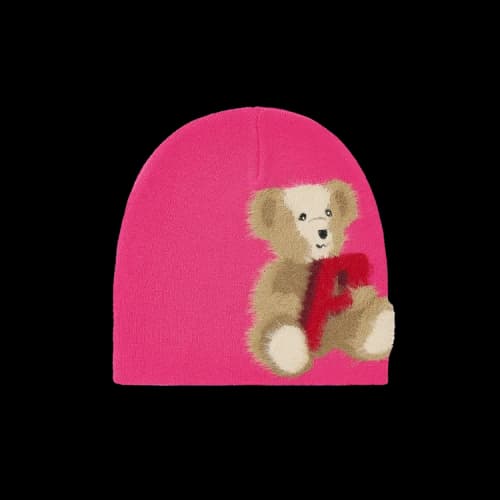 Palace P Bear Nein Cuff Beanie 'Pink'