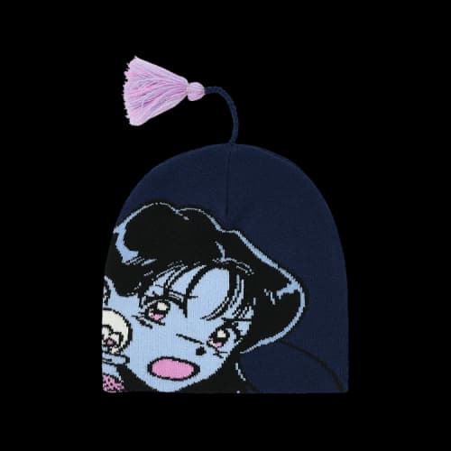 Palace Rear View Nein Cuff Beanie 'Navy'