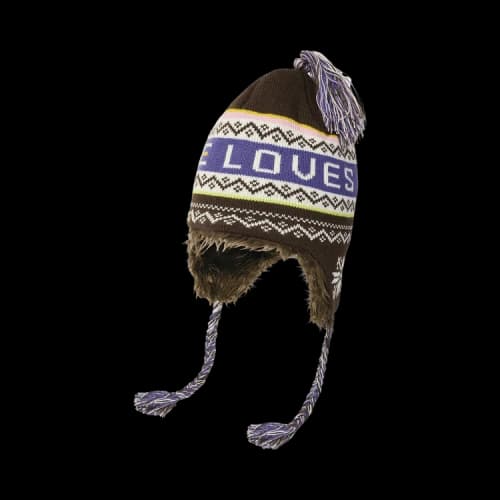 Palace Loves Me Peruvian Beanie 'Brown'