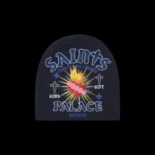 Palace Gods Gift Nein Cuff Beanie 'Navy'