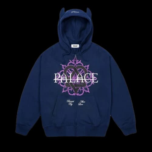 Palace Tri-Gram Hood 'Navy'