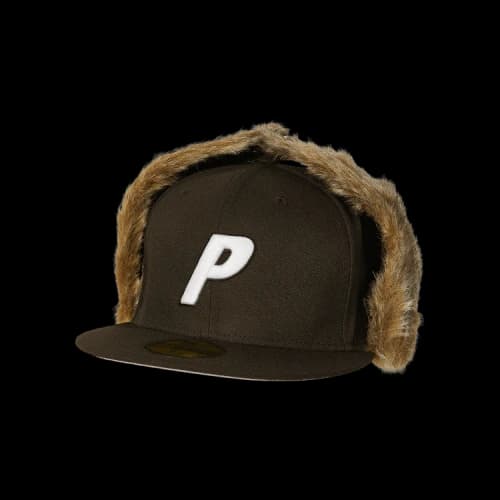 Palace x New Era 59FIFTY Mask Dogear 'Brown'