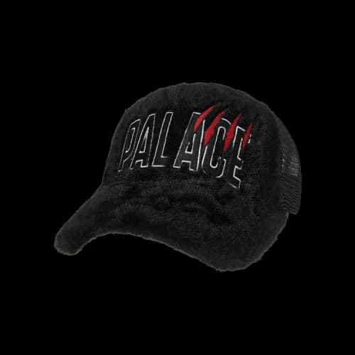 Palace Claw Furry Trucker 'Black'