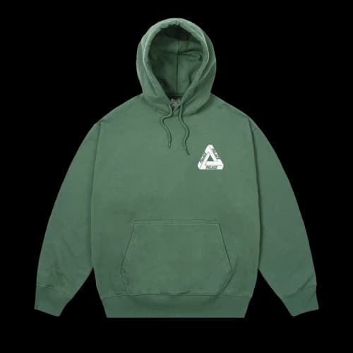 Palace Tri-Ferg Hood 'Racey Green'