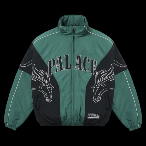 Palace Horses Jacket 'Green/Black'