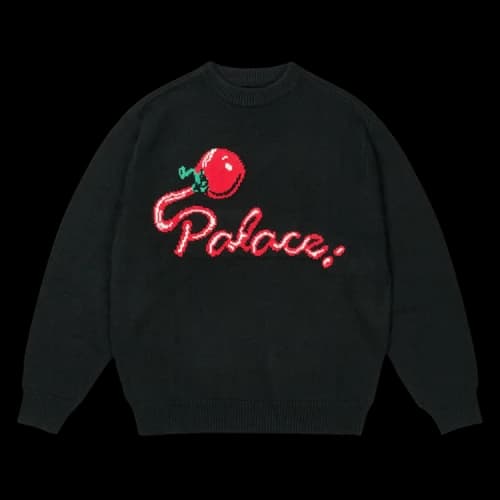 Palace Tommy Knit 'Black'
