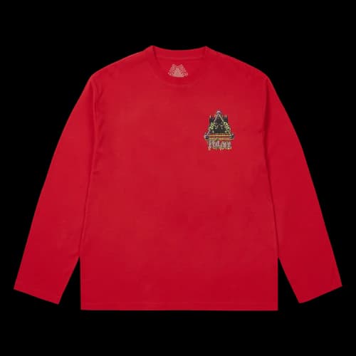 Palace Lock In Long-Sleeve 'Truest Red'