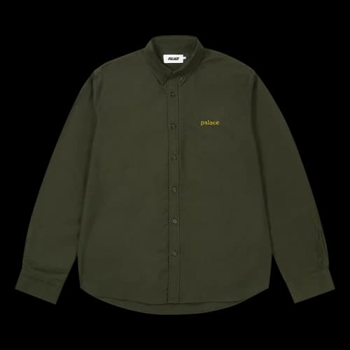 Palace Classic Oxford Shirt 'Olive'