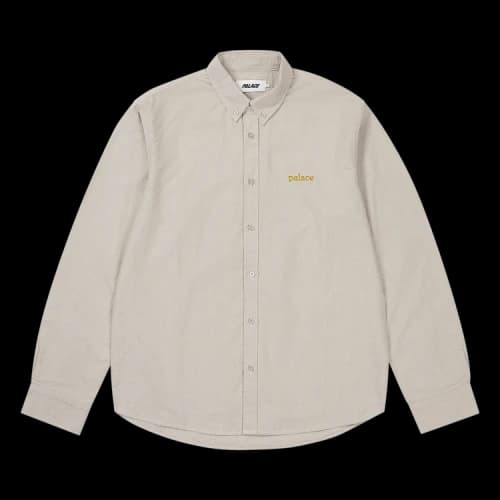 Palace Classic Oxford Shirt 'Stone'