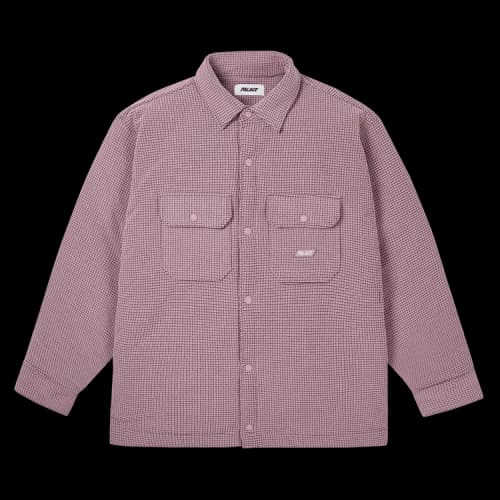 Palace Thermal Insulated Shirt 'Pink'