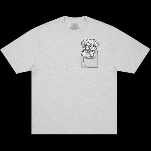 Palace Palmation T-Shirt 'Grey Marl'