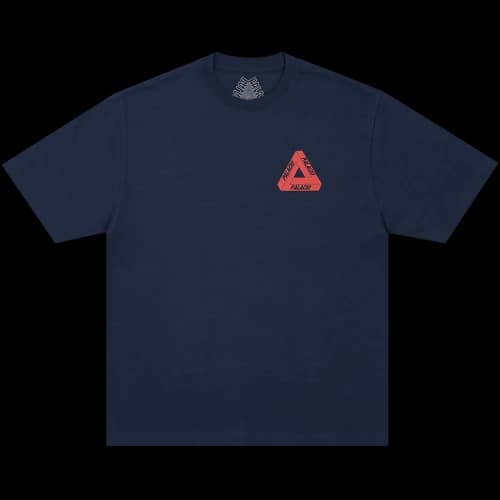 Palace Tri Lingual T-Shirt 'Navy'
