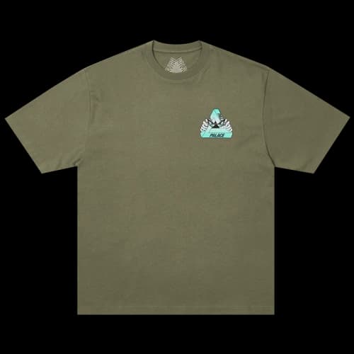 Palace Tri-Peek T-Shirt 'The Deep Green'