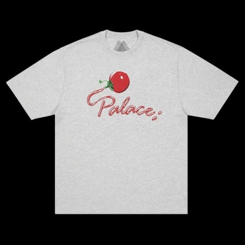 Palace Tommy T-Shirt 'Grey Marl'