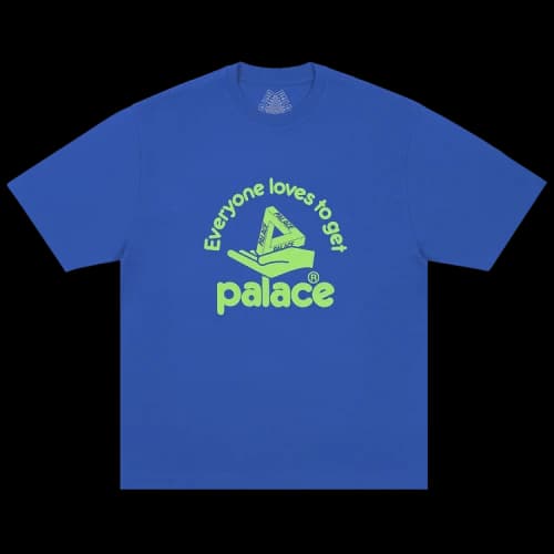 Palace Hand Out T-Shirt 'Blue Berry'