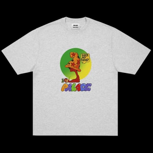 Palace Mark Bodē T-Shirt 'Grey Marl'