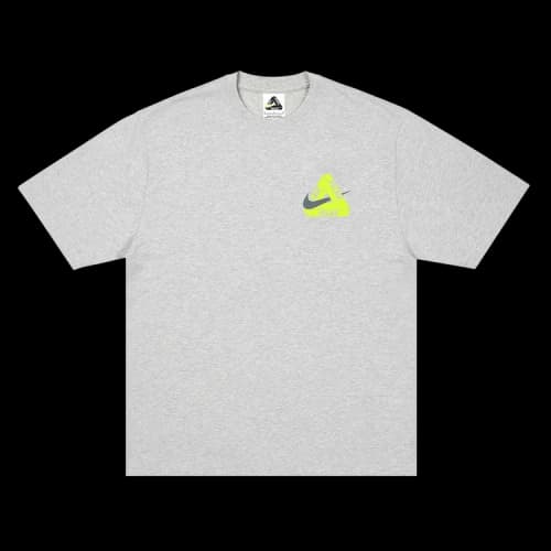 Palace x Nike Tri Swoosh T-Shirt 'Grey Marl'