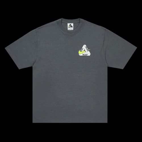 Palace x Nike Tri Swoosh T-Shirt 'Charcoal'