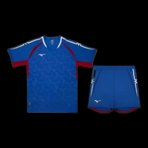 Mizuno Performance SS24 Jerseys 'Blue Red'