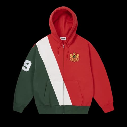 Palace Established Zip Hood 'Red'