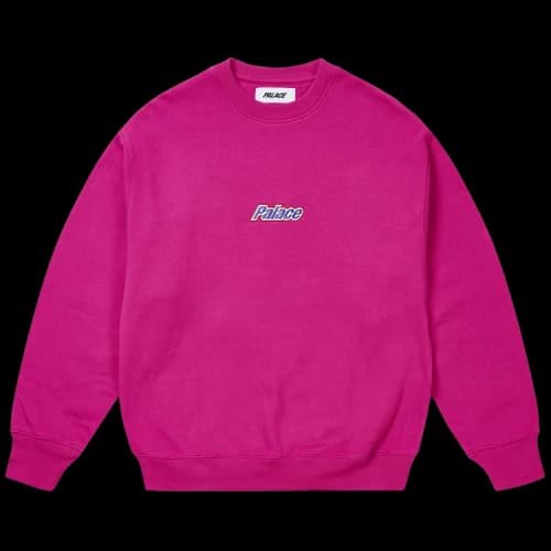 Palace Current Crew 'Heavy Pink'