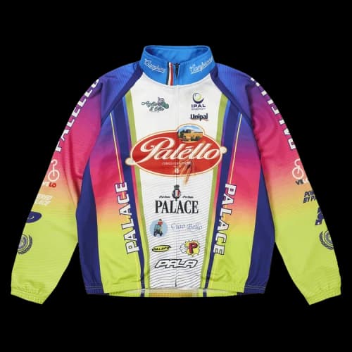 Palace Palello Cycling Zip Jacket 'Rainbow'