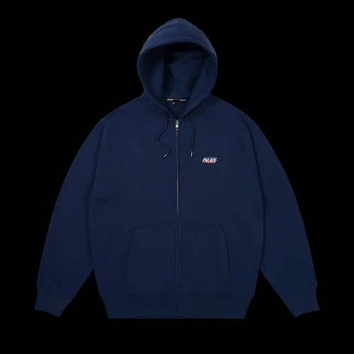 Palace Basically A Zip Hood 'Navy'